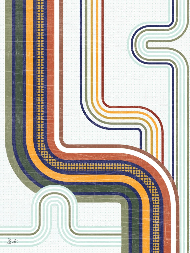 Retro Subway II Crop by Melissa Averinos