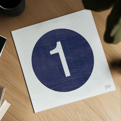 Retro Subway Symbol IV by Melissa Averinos. Shown as a detailed flat fine art print, highlighting archival giclee quality. Available as an archival giclee rolled canvas, fine art paper, or poster print. SKU 59446a.