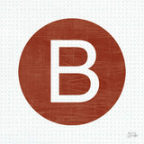 Retro Subway Symbol V by Melissa Averinos. SKU 59447a. Archival Giclee Fine art print for wall decor.