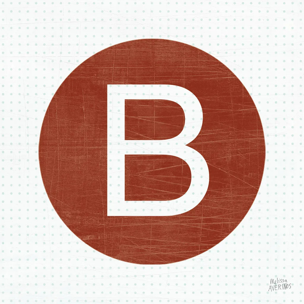 Retro Subway Symbol V by Melissa Averinos. SKU 59447a. Archival Giclee Fine art print for wall decor.