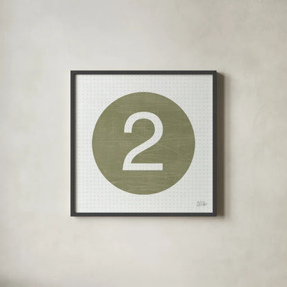 Retro Subway Symbol VI by Melissa Averinos. Shown in a sleek black glass frame for a contemporary gallery look. Available as an archival giclee rolled canvas, fine art paper, or poster print. SKU 59448a.