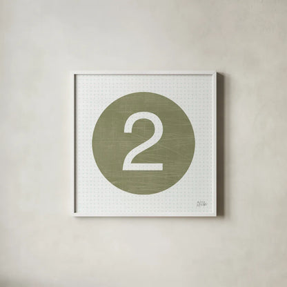 Retro Subway Symbol VI by Melissa Averinos. Shown in a crisp white glass frame for a clean and minimalist style. Available as an archival giclee rolled canvas, fine art paper, or poster print. SKU 59448a.
