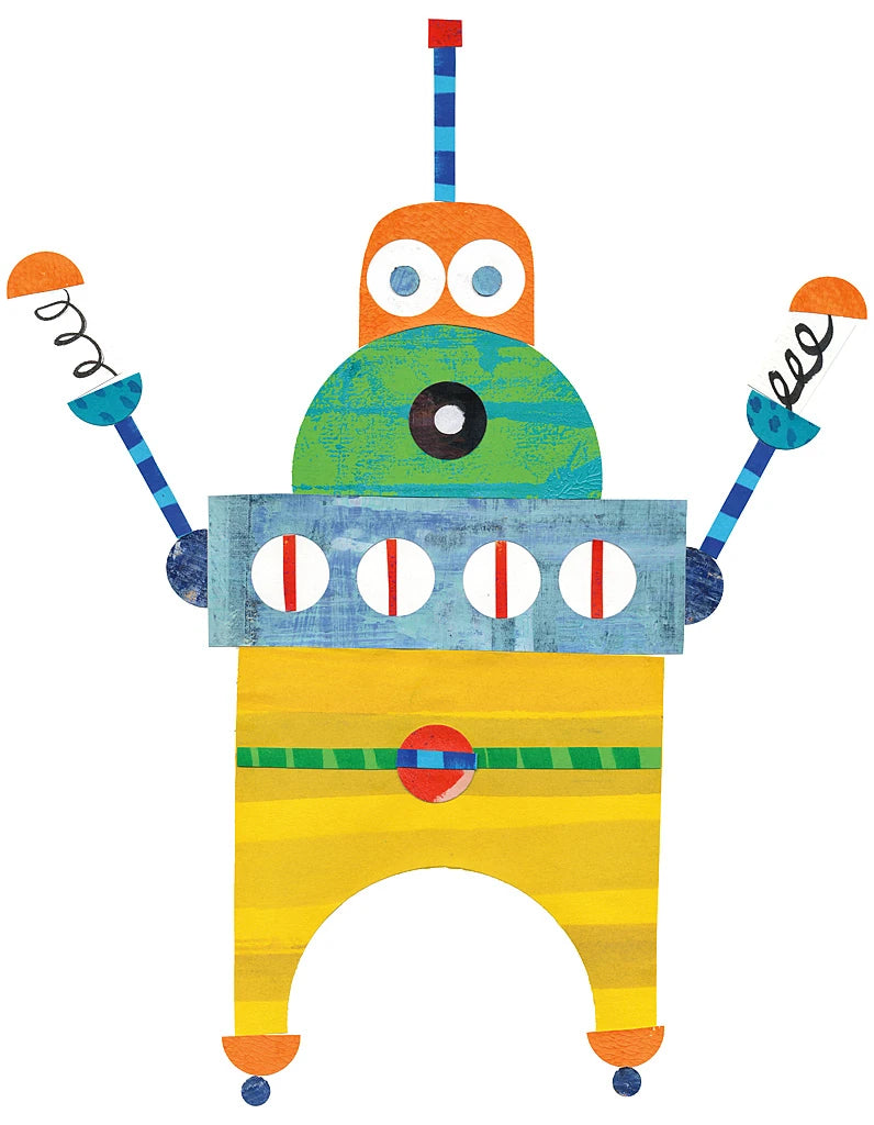 Robot Party Element II by Melissa Averinos