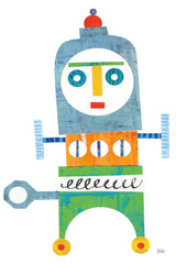 Robot Party Element III by Melissa Averinos. SKU 30687h. Archival Giclee Fine art print for wall decor.