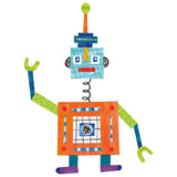 Robot Party III by Melissa Averinos. SKU 28534a. Archival Giclee Fine art print for wall decor.