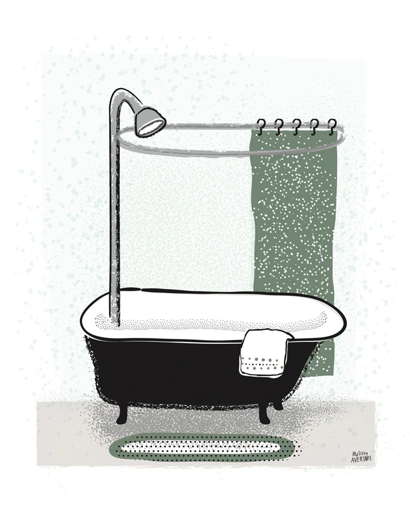 Sage Bath I by Melissa Averinos