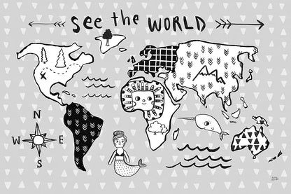 Scandy Baby I by Melissa Averinos. SKU 51935i. Archival Giclee Fine art print for wall decor.