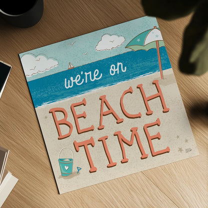 Sea and Me IV by Melissa Averinos. Shown as a detailed flat fine art print, highlighting archival giclee quality. Available as an archival giclee rolled canvas, fine art paper, or poster print. SKU 66261a.