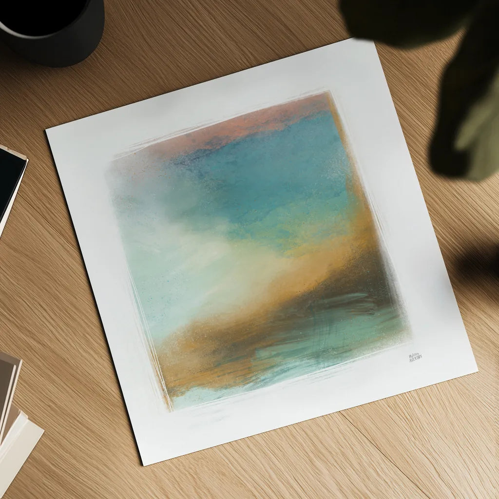 Soft Abstract II by Melissa Averinos. Shown as a detailed flat fine art print, highlighting archival giclee quality. Available as an archival giclee rolled canvas, fine art paper, or poster print. SKU 59185a.