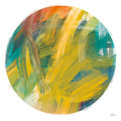 Spectrum Sphere by Melissa Averinos. SKU 64434a. Archival Giclee Fine art print for wall decor.