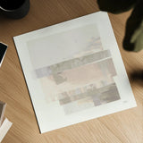 Stacks I Neutral by Melissa Averinos. Shown as a detailed flat fine art print, highlighting archival giclee quality. Available as an archival giclee rolled canvas, fine art paper, or poster print. SKU 42933a.