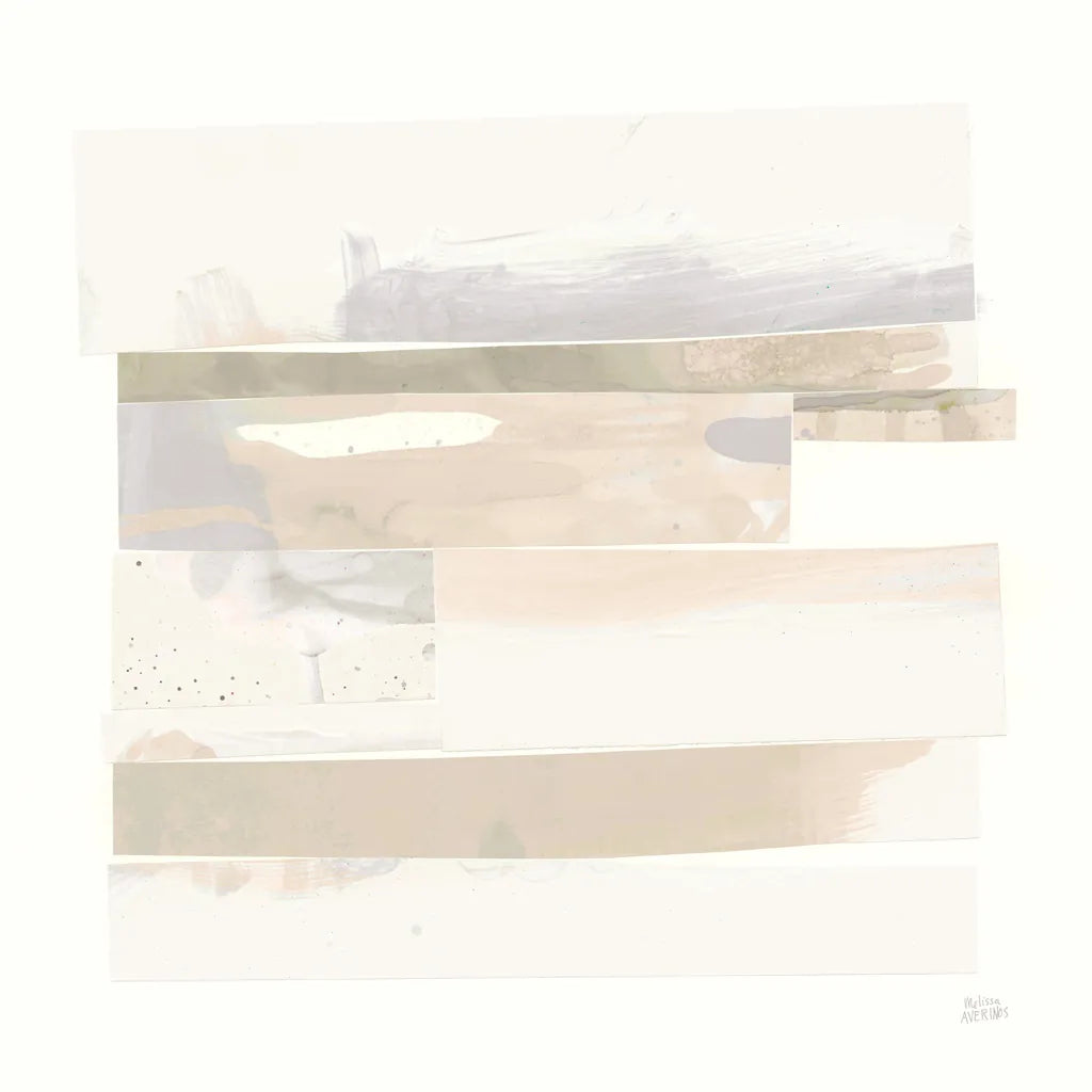 Stacks III Neutral by Melissa Averinos. SKU 42935a. Archival Giclee Fine art print for wall decor.