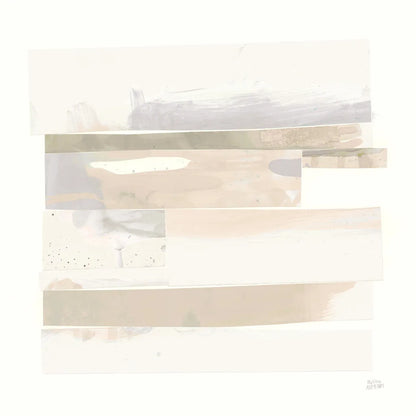 Stacks III Neutral by Melissa Averinos. SKU 42935a. Archival Giclee Fine art print for wall decor.