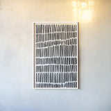Strokes of Luck by Melissa Averinos. shown as a paper print in a white frame. Available as a archival giclee rolled canvas, fine art paper, or poster print. SKU 80686h.