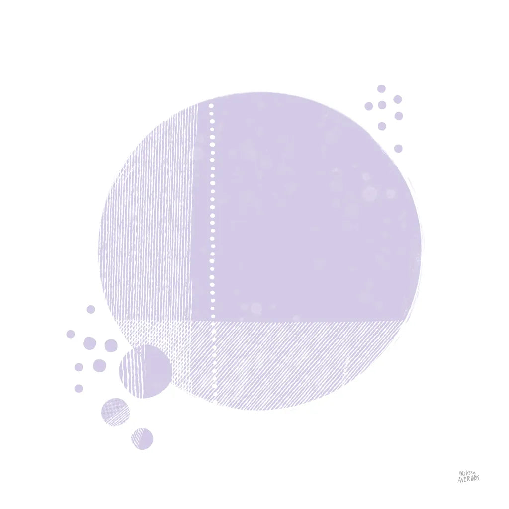 Tribeca I Purple by Melissa Averinos. SKU 80573a. Archival Giclee Fine art print for wall decor.