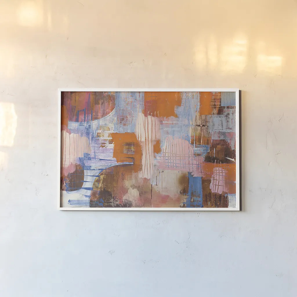 Under the Surface Crop by Melissa Averinos. shown as a paper print in a white frame. Available as a archival giclee rolled canvas, fine art paper, or poster print. SKU 27615i.