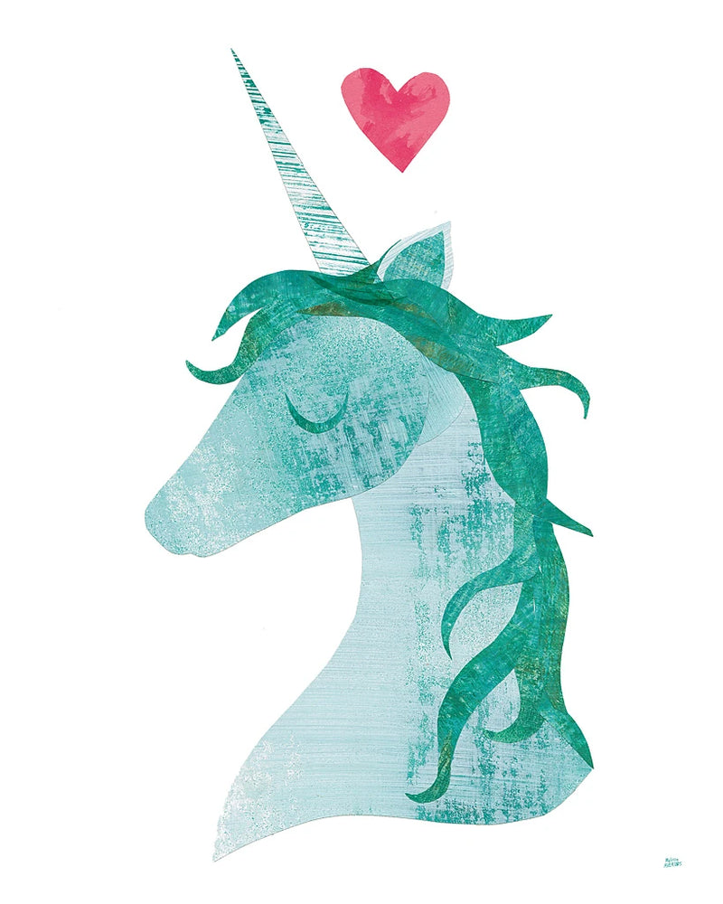Unicorn Magic II Heart by Melissa Averinos