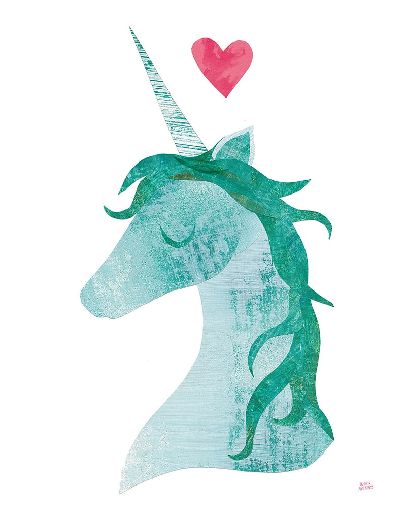 Unicorn Magic II Heart by Melissa Averinos