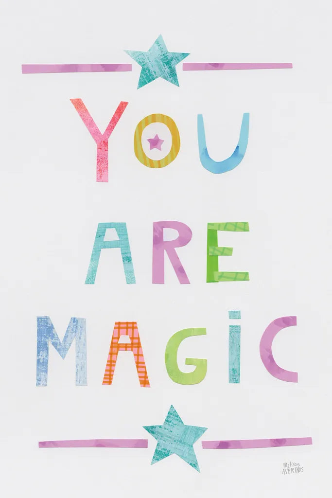 Unicorn Magic V by Melissa Averinos. SKU 32886h. Archival Giclee Fine art print for wall decor.