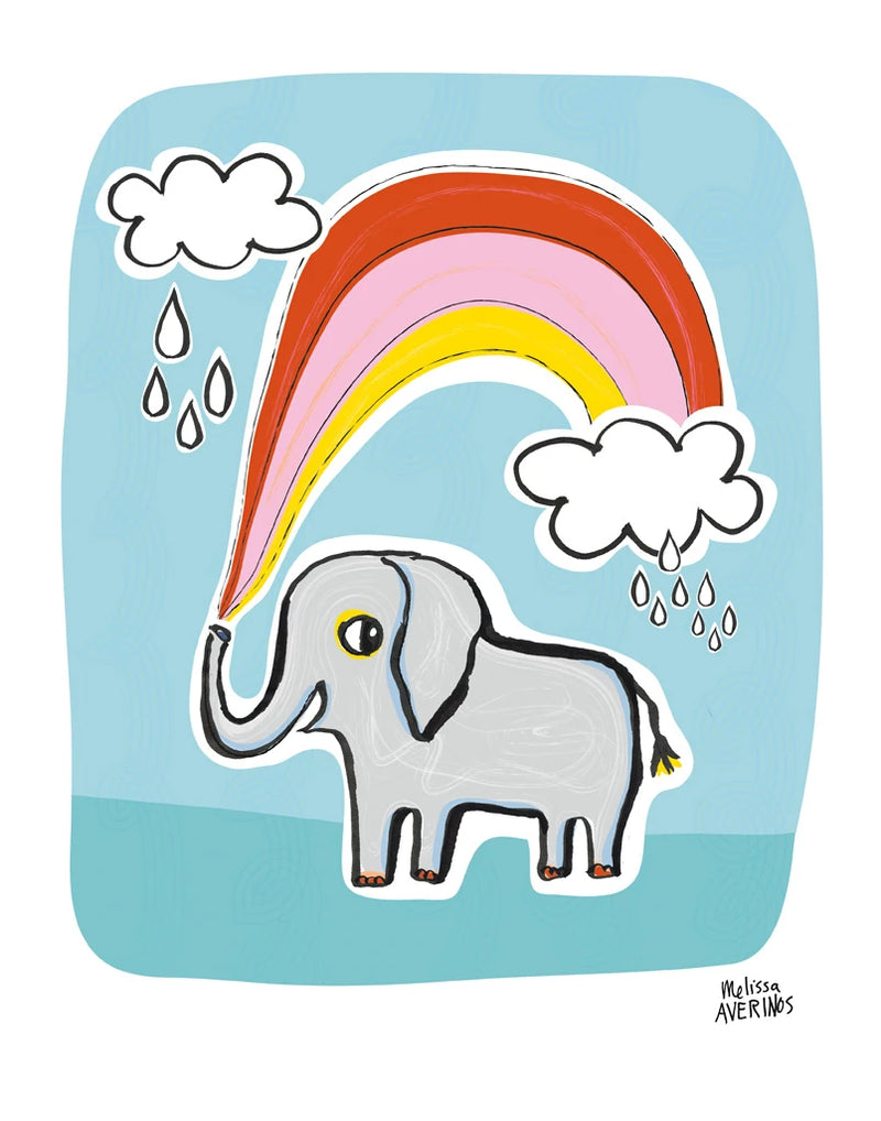 Wild About You Elephant by Melissa Averinos