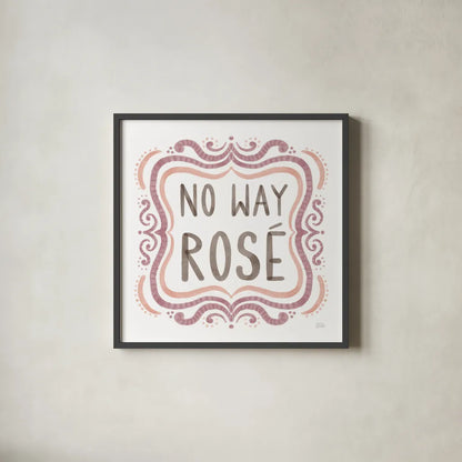 Wine Thoughts I by Melissa Averinos. Shown in a sleek black glass frame for a contemporary gallery look. Available as an archival giclee rolled canvas, fine art paper, or poster print. SKU 59971a.