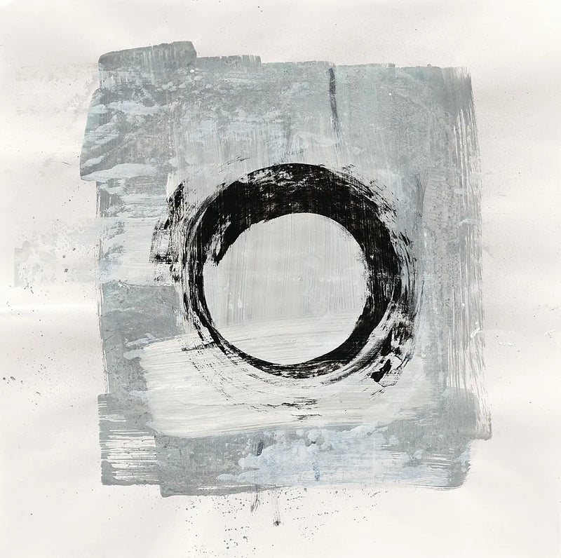 Zen Circle I by Melissa Averinos. SKU 29104a. Archival Giclee Fine art print for wall decor.