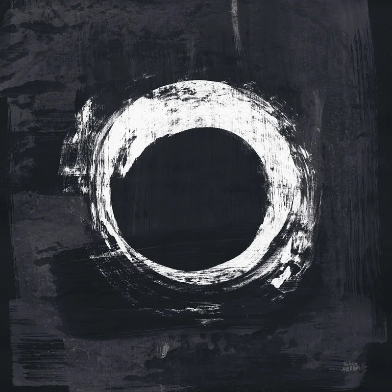 Zen Circle I Black Crop by Melissa Averinos. SKU 54813a. Archival Giclee Fine art print for wall decor.