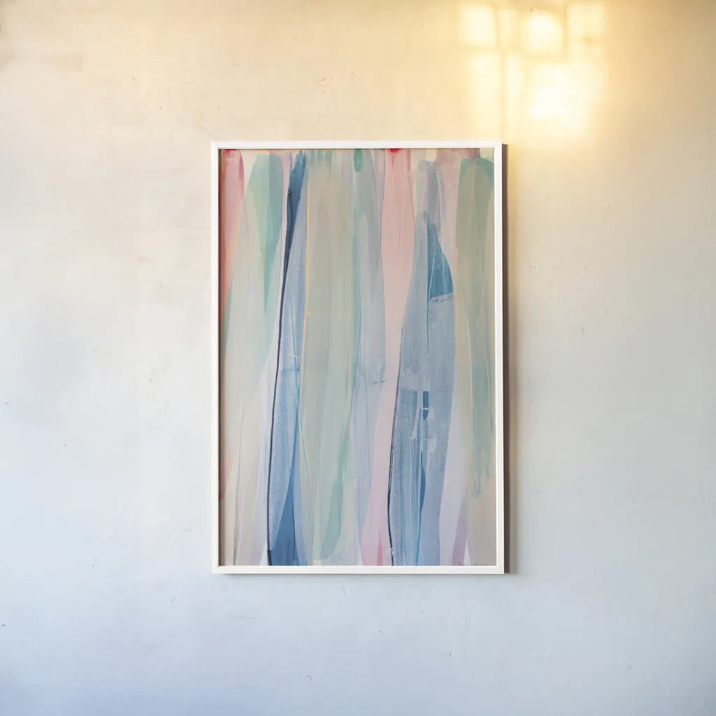 Acapulco II by Mercedes Lopez Charro. shown as a paper print in a white frame. Available as a archival giclee rolled canvas, fine art paper, or poster print. SKU 101408h.