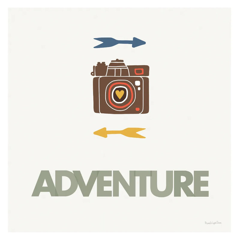 Adventure by Mercedes Lopez Charro. SKU 77790a. Archival Giclee Fine art print for wall decor.