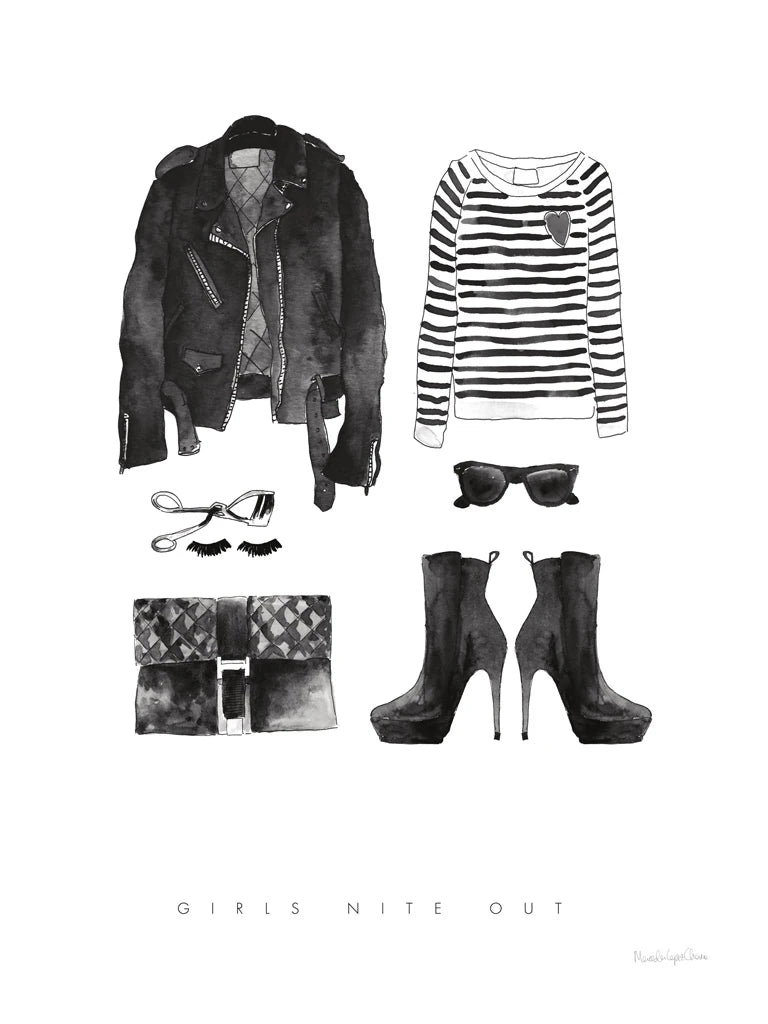 Back in Black III Sweater by Mercedes Lopez Charro