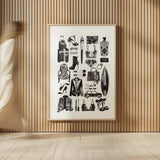 Back to Black I by Mercedes Lopez Charro. shown as over sized large wall art. Available as an archival giclee rolled canvas, fine art paper, or poster print. SKU 66607h.