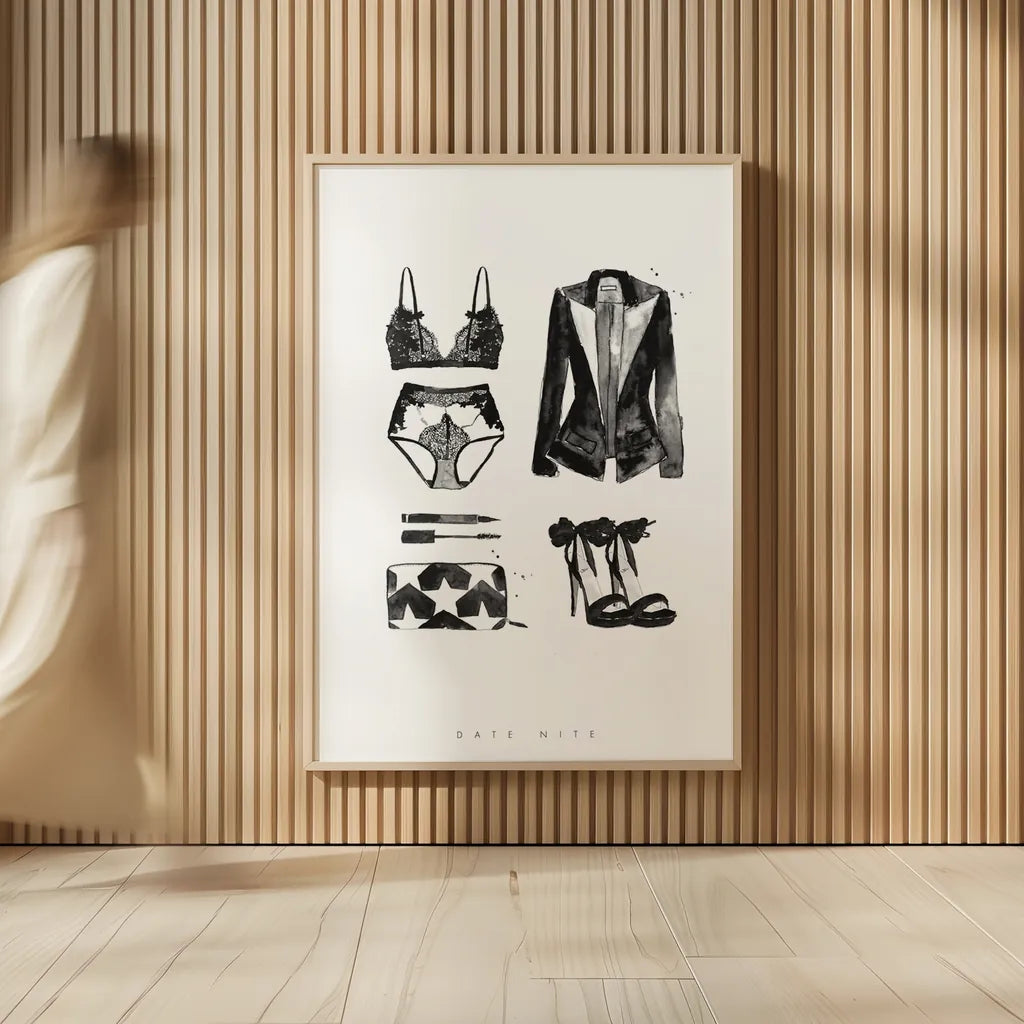 Back to Black IV by Mercedes Lopez Charro. shown as over sized large wall art. Available as an archival giclee rolled canvas, fine art paper, or poster print. SKU 66610h.