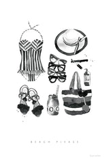 Back to Black V by Mercedes Lopez Charro. SKU 66611h. Archival Giclee Fine art print for wall decor.