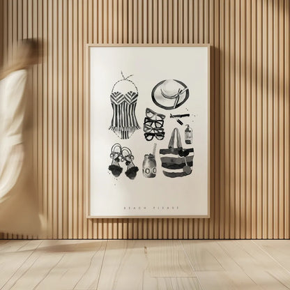 Back to Black V by Mercedes Lopez Charro. shown as over sized large wall art. Available as an archival giclee rolled canvas, fine art paper, or poster print. SKU 66611h.