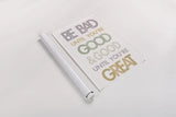 Be Bad Until Youre Good II Pastel by Mercedes Lopez Charro. shown as a rolled paper print. Available as archival giclee rolled canvas, fine art paper, or poster print. SKU 82351h.