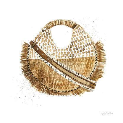 Beach Glam III No Words by Mercedes Lopez Charro. SKU 68791a. Archival Giclee Fine art print for wall decor.