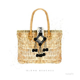Beach Glam IV by Mercedes Lopez Charro. SKU 68585a. Archival Giclee Fine art print for wall decor.