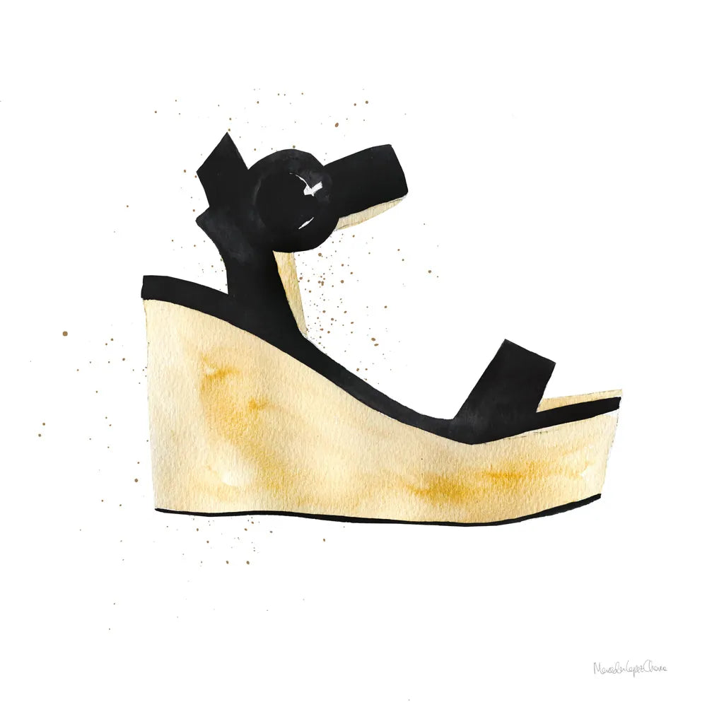 Beach Glam VII No Words by Mercedes Lopez Charro. SKU 68795a. Archival Giclee Fine art print for wall decor.