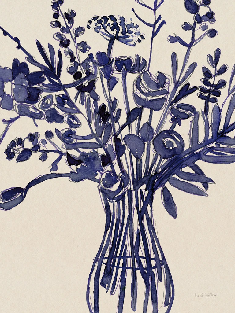 Beautiful Bouquet II by Mercedes Lopez Charro