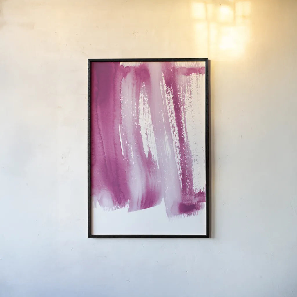 Bold Neon I by Mercedes Lopez Charro. shown as a paper print in a black flame. Available as a archival giclee rolled canvas, fine art paper, or poster print. SKU 80378h.