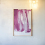 Bold Neon I by Mercedes Lopez Charro. shown as a paper print in a natural frame. Available as a archival giclee rolled canvas, fine art paper, or poster print. SKU 80378h.