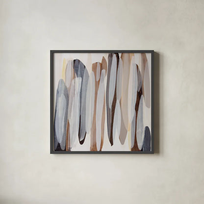 Cappuccino by Mercedes Lopez Charro. Shown in a sleek black glass frame for a contemporary gallery look. Available as an archival giclee rolled canvas, fine art paper, or poster print. SKU 101406a.