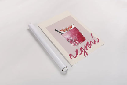 Cheers I by Mercedes Lopez Charro. shown as a rolled paper print. Available as archival giclee rolled canvas, fine art paper, or poster print. SKU 85672h.