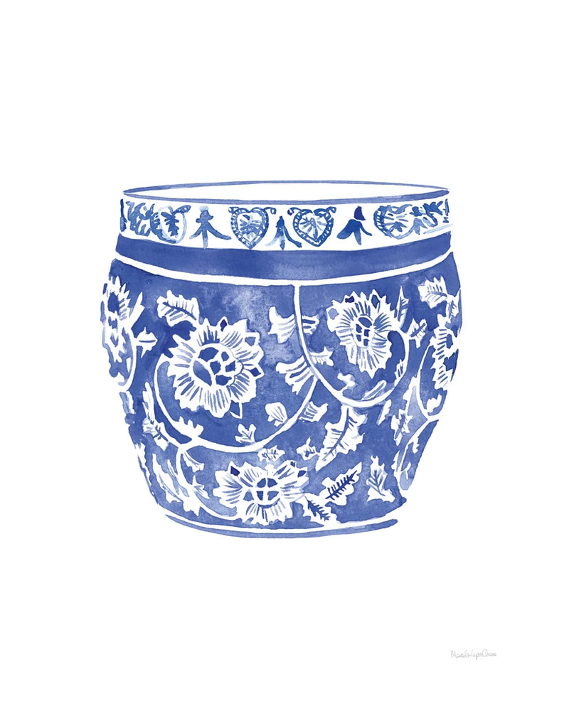 Chinoiserie Vase IV by Mercedes Lopez Charro