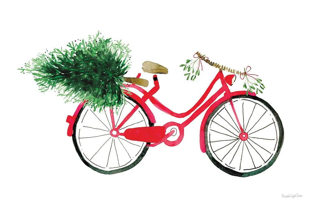 Christmas Delivery I by Mercedes Lopez Charro. SKU 71531i. Archival Giclee Fine art print for wall decor.