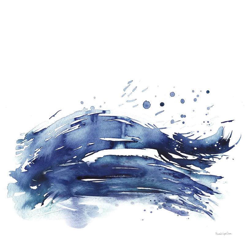 Coastal Splash III by Mercedes Lopez Charro. SKU 64832a. Archival Giclee Fine art print for wall decor.