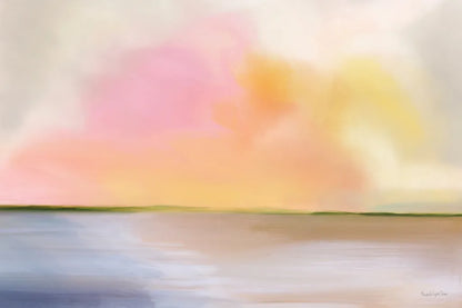 Cotton Candy Beach by Mercedes Lopez Charro. SKU 67984i. Archival Giclee Fine art print for wall decor.