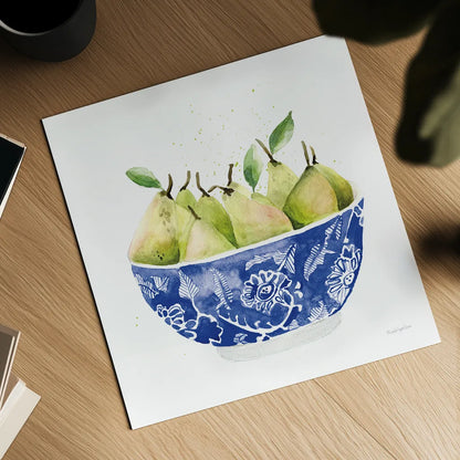 Elegant Fruit I by Mercedes Lopez Charro. Shown as a detailed flat fine art print, highlighting archival giclee quality. Available as an archival giclee rolled canvas, fine art paper, or poster print. SKU 87855a.