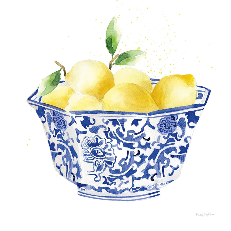 Elegant Fruit II by Mercedes Lopez Charro. SKU 87856a. Archival Giclee Fine art print for wall decor.