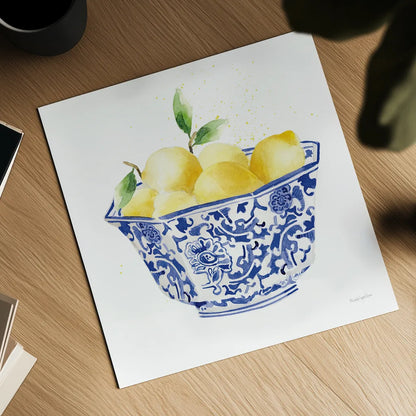 Elegant Fruit II by Mercedes Lopez Charro. Shown as a detailed flat fine art print, highlighting archival giclee quality. Available as an archival giclee rolled canvas, fine art paper, or poster print. SKU 87856a.